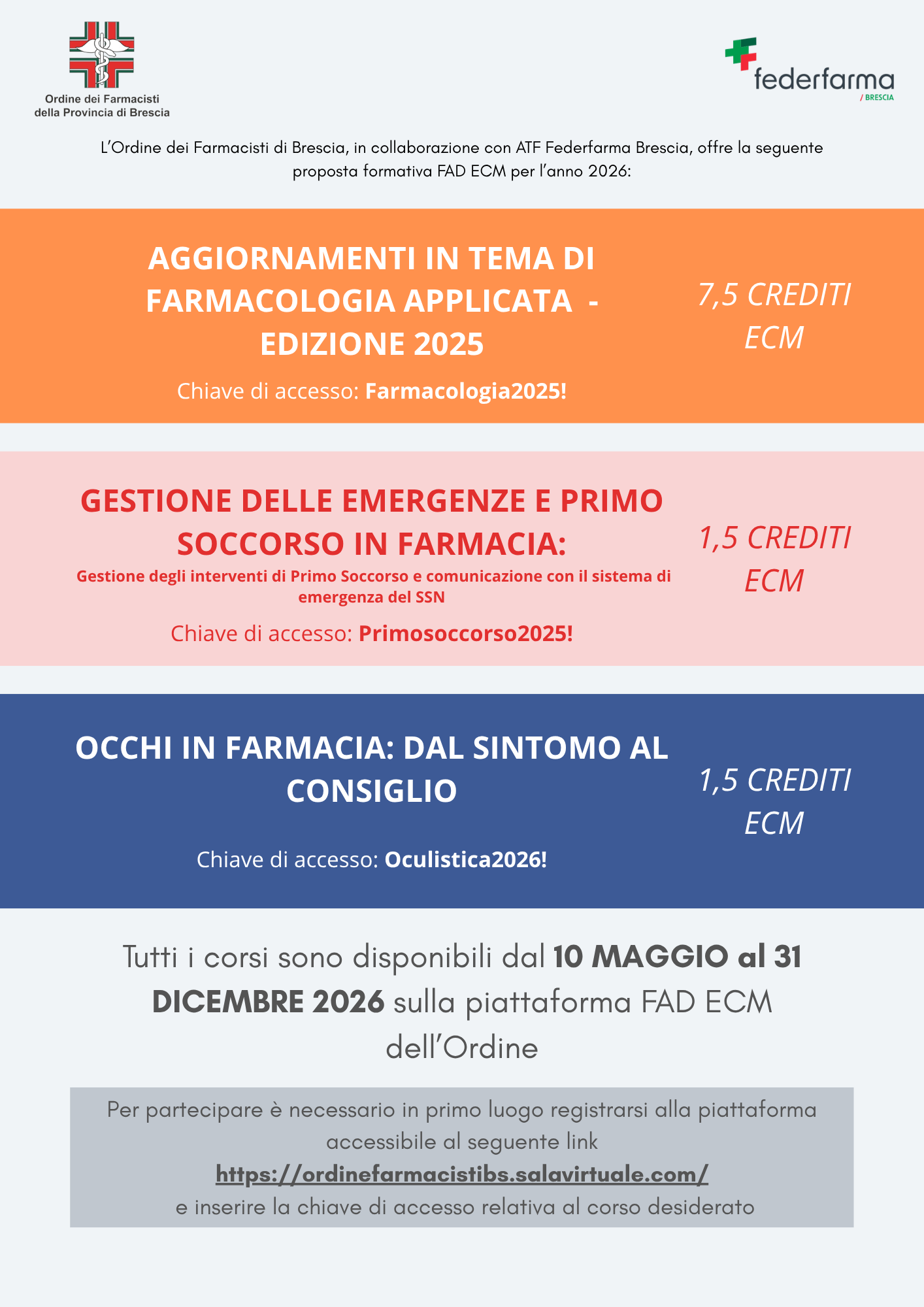 riepilogo offerta fad ordine 2026